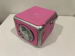 Jensen Player Fm Radio Bluetooth Portable Music System Pink CD-555. Fixed Price $26.99.