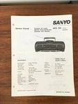 Sanyo MCD-Z25 Boombox Stereo Service Manual *original*. Fixed Price $12.97.