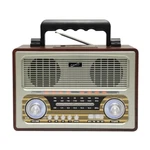 Supersonic SC-1198BT Vintage Retro 3-BAND Rechargeable Fm Radio +bluetooth +usb. Fixed Price $33.95.