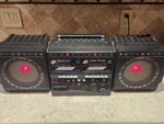 Vintage Vela DK-7000 Discolite Boombox. Fixed Price $1000.00.