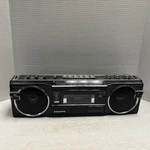 Vintage Sanyo M7770K Stereo Cassette Radio Boombox Japan For Parts Repair. Fixed Price $29.99.