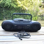 Parts Or Repair Sanyo Bassxpander Stereo Cassette Radio Boom Box MCD-Z43 1993. Fixed Price $39.90.