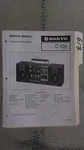 Sanyo C12 Service Manual Original Repair Book Stereo Boombox Radio Tape Player. Fixed Price $35.00.