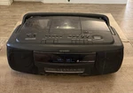 Sharp Boombox Cd Tape Compact Disc Cassette 5 Changer WQ-CH400 *tested Works. Fixed Price $105.10.