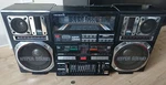 Rare Huge Tecsonic J-1 Super Jumbo Karaoke Boombox 10 Eq Stereo Radio Cassette. Fixed Price $314.00.
