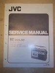 Jvc Service Manual RC-204JW Radio Cassette Recorder/boombox Original Repair. Fixed Price $11.98.