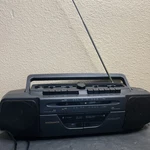 Vtg Boombox Magnavox 18" AW7030/17 Portable Radio Am/fm Dual Cassette Recorder. Fixed Price $15.00.