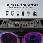 Dolphin Audio SP2600RBT 2000W Bluetooth Party Speaker W/ Lights. Fixed Price $113.93.