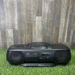 Sanyo MCD-Z11 Boombox Cassette Radio Tested Works No Player. Fixed Price $40.00.
