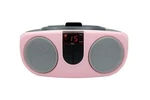 Proscan SRCD243 Portable Player With Am/fm Radio, Boombox (pink). Fixed Price $43.96.