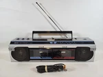 Vintage Akai AJ-W203 Am/fm Double Cassette Boombox Working Clean & Complete!. Fixed Price $86.71.