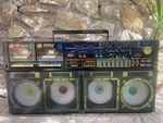 Vintage Boombox Vela DK-990R DK990R Dynasty ES555 Discolite ST-710 **parts**. Fixed Price $200.00.