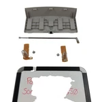 Sony CFD-S350 Boombox Battery Cover Antenna Spring Contacts Screws Gray Parts. Fixed Price $16.99.