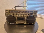 Sharp GF-5757 Boombox. New Belts Everything Works Including Tape Counter.. Fixed Price $160.00.