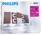 Philips MCM298/37 Micro System China 4-DISC Cd MP3 Fm Player Wall Mounted Audio. Fixed Price $450.00.