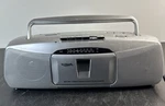 Sci-tronix Am/fm Stereo Radio Cassette Recorder Player Model 13706 No Plug. Fixed Price $15.00.