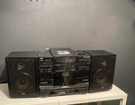 Vintage Jvc PC-X1000 Stereo System Cd Changer Dual Cassette Eq W/ Speakers. Fixed Price $399.99.