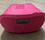 Onn Pink Cd Boombox Fm Radio Portable Stereo Headphone Jack. Fixed Price $15.99.