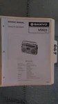 Sanyo M9924 Service Manual Original Repair Book Stereo Tape Deck Radio Boombox. Fixed Price $19.98.