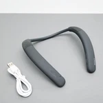Sony SRS-NB10 Wireless Neckband Bluetooth Speaker Charcoal Gray. Fixed Price $69.99.