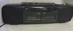 Rca RP-7767 Am/fm Stereo Radio Dual Cassette Boombox Tested. Fixed Price $23.89.