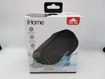 Ihome Playtough X Portable Bluetooth Speaker- Black (IBT320) Nib. Fixed Price $27.95.