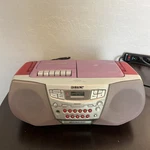 Sony Cfd 922 Cranberry Red Boombox Am/fm Cd Cassette Player August, 2000. Fixed Price $8.02.