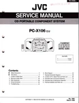 Original Jvc PC-X106 Service Manual. Fixed Price $15.00.