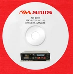 Service Manual Aiwa Audio Boombox Cassette By Model On 1 Cd In Pdf Format. Fixed Price $18.00.
