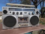 Vintage Crown CSC-52F Stereo Radio Cassette Recorder Boombox Tested Works. Fixed Price $98.00.