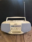 Vtg 1998 Sony Cd Radio Cassette-coder CFD-V15 Portable Original Condition. Fixed Price $138.00.