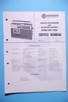 Service Manual For Hitachi TRK-1246, Original. Fixed Price $11.11.