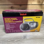 Rca Portable Radio Cd Cassette Recorder RP7986 RP-7986 7-2001 New Open Box. Fixed Price $44.95.