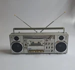 Sanyo 7850K Radio Cassette Player Recorder Boombox Japan Vintage Electronic. Fixed Price $157.00.
