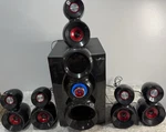 Befree Sound BFS-600 5.1 Channel Home Theater Speaker System, Wired, Black. Fixed Price $94.99.