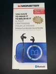 Monster Isport Wireless Headphones Superstar Speaker Bundle. Fixed Price $129.99.