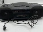 Sony CFD-8 Radio Cd Cassette Corded Boombox & Work Read!. Fixed Price $45.00.