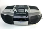 Aiwa CSD-ED87 Boombox Cd Cassette Radio Tested W/ Remote Works. Fixed Price $95.00.