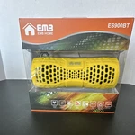 Emb ES900BT Bluetooth Waterproof Portable Speaker Yellow, Hands Free, Mic. Fixed Price $20.00.