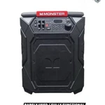 Monster Acoustic Research AR-M20 Boombox Speaker W/ Wheels Handle Usb Black. Fixed Price $357.59.