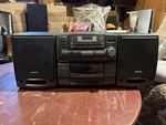 Aiwa CA-D210U Cassette Recorder Cd Player Am/fm Radio Boombox Tested Works. Fixed Price $99.99.