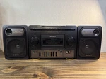 Sony Boombox CFS-1030 Am Fm Radio Works Cassette Player Doesn Detach Speakers. Fixed Price $39.99.
