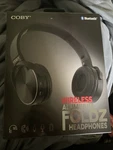 Coby Wireless Aluminum Foldz Headphones Bluetooth Foldable Mic Build Aux 3.5MM. Fixed Price $80.00.
