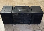 Sharp WF-CD77 Portable Stereo System Player Cassette 80'S Retro Boombox. Fixed Price $99.95.