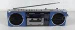 Sanyo M7780F Rare Vintage Radio Cassette Recorder Boombox Ghettoblaster Blue. Fixed Price $200.00.