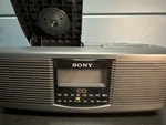 Sony ICF-CD810 Stereo Player Digital Dual Alarm Radio Am/fm Works Fine. Fixed Price $26.98.