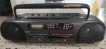Vintage Sanyo W758 Am/fm Radio Dual Cassette Bassxpander Boom Box Tested Works. Fixed Price $39.99.