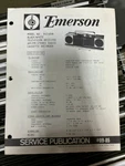 Emerson XLC450A XLC-450A Repair Service Manual From The Usa **original**. Fixed Price $22.99.