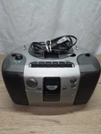 Magnavox Boombox AZ1101/17, Digital Am/fm Radio Cassette Player 120V, 60HZ, 17W. Fixed Price $20.00.