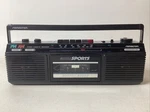 Vtg Soundesign 4621-BLK Am/fm Stereo Receiver/ Cassette Recorder *tested Works*. Fixed Price $49.99.